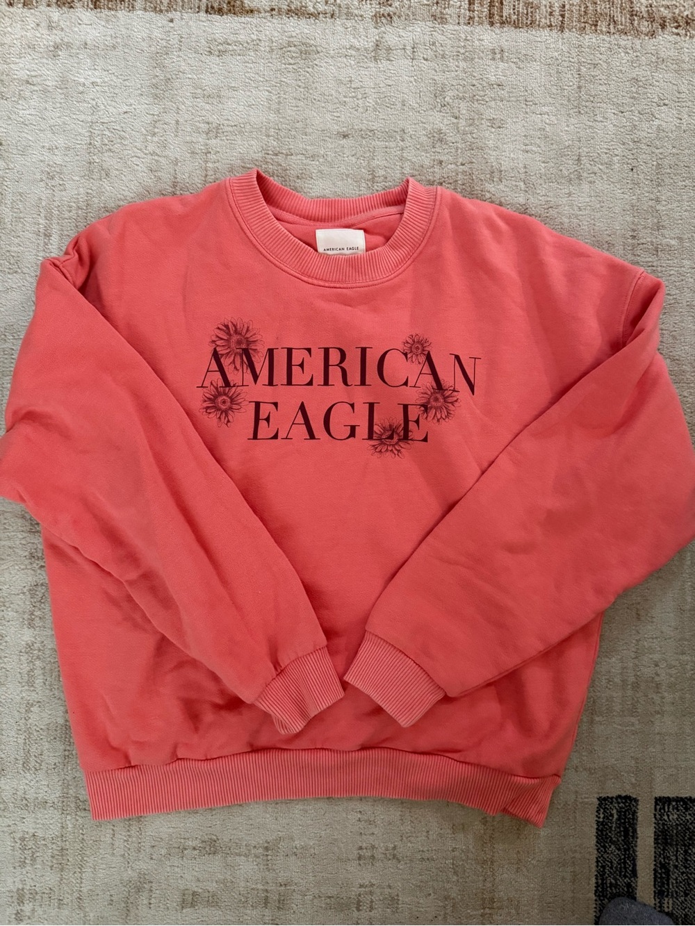 American Eagle Coral Sweatshirt
